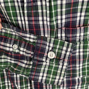Boys Plaid Button Down Shirt